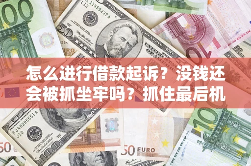 济南怎么进行借款起诉？没钱还会被抓坐牢吗？抓住最后机会！