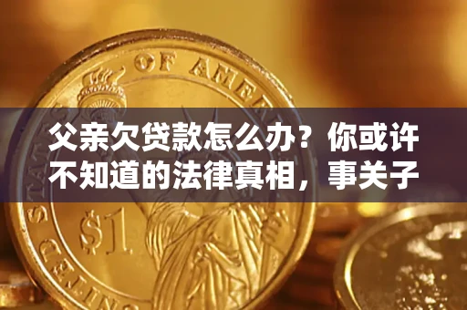 济南父亲欠贷款怎么办？你或许不知道的法律真相，事关子女未来