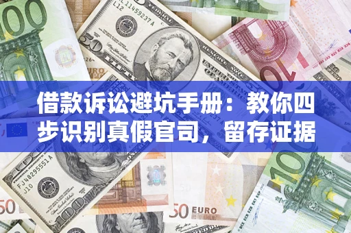 济南借款诉讼避坑手册：教你四步识别真假官司，留存证据不踩雷