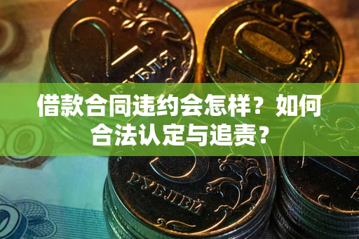 济南借款合同违约会怎样？如何合法认定与追责？